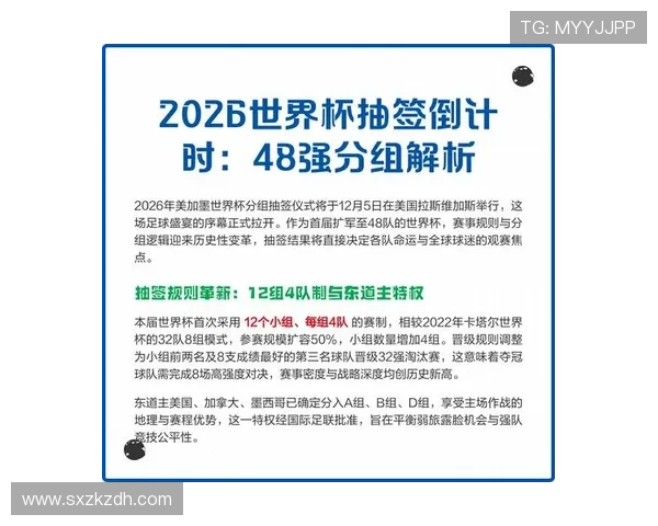 2026世界杯最新12组分组规则解析